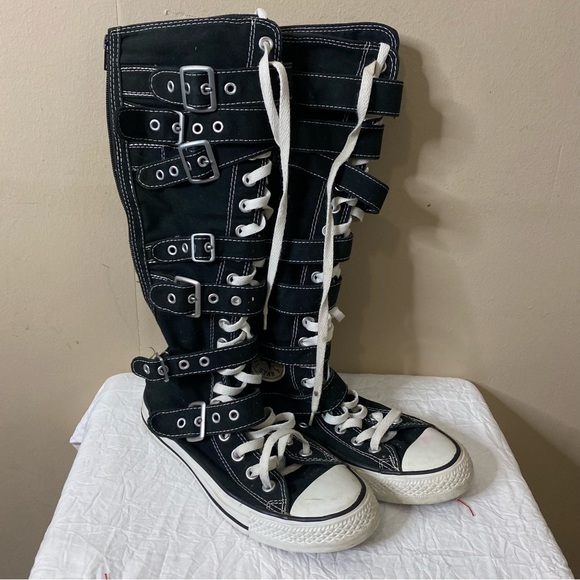 Converse cheap buckle boots